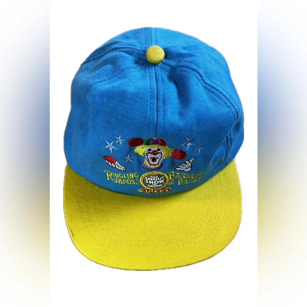 Ringling Bros Barnum Bailey Greatest Show On Earth Circus RARE Kids hat ‘97